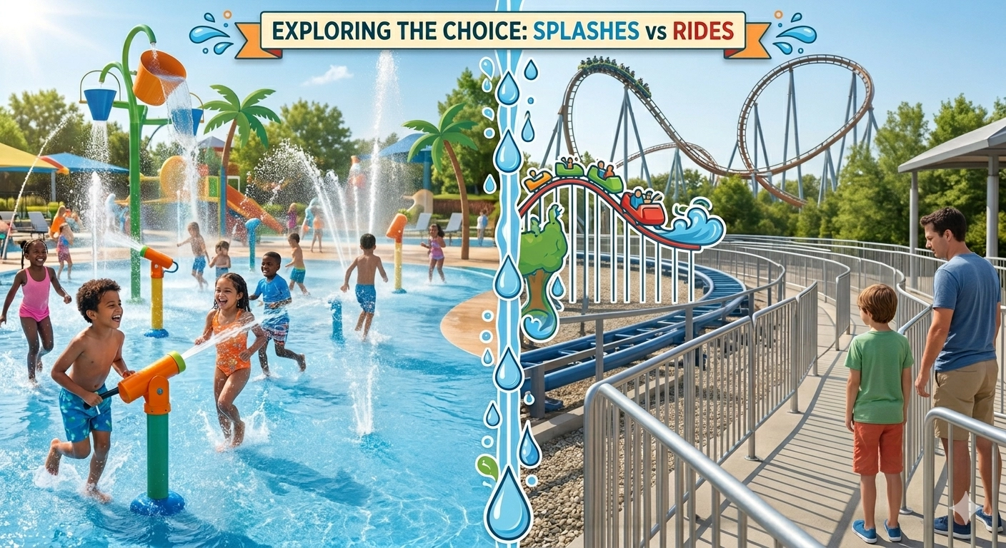 Why Kids Choose Splashes Over Rides