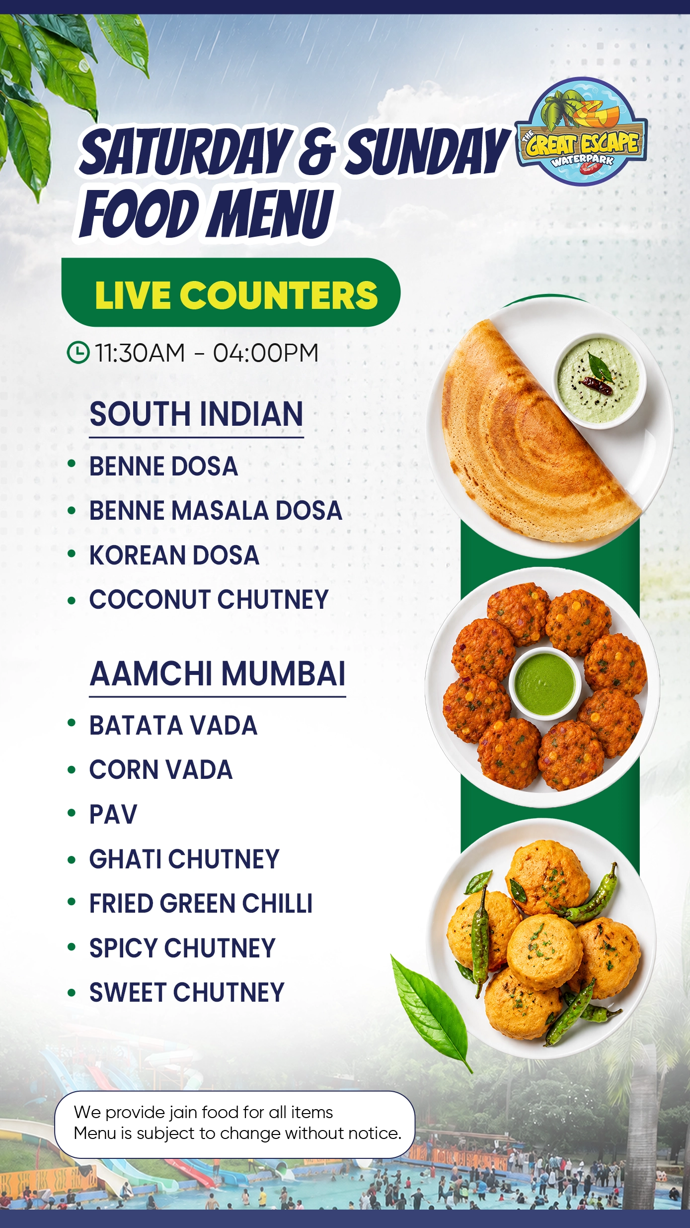 Saturday Sunday Counter
